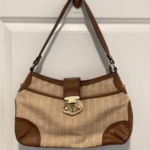 Etienne Aigner Tan Shoulder Bag Boho